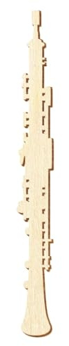 Oboe - Oboe de madera (35 cm, 100 unidades)