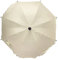 ANDY & HELEN Sombrilla parasol universal, color crema