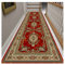 SRNSAEB Flur Teppich Läufer Traditioneller Klassischer Roter Flurteppich, Maschinenwaschbarer Teppichläufer Für Gang/Meeting/Hotel, 60cm/80cm/100cm/120cm/140cm Breit (Size : 80x450cm(2.6ftx14.5ft))