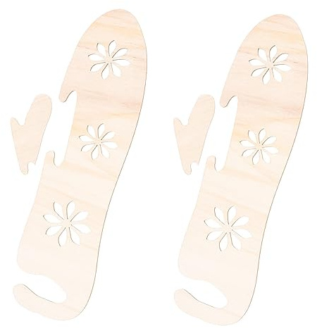 Anneome Trähandskar Stickverktyg Handskar Display Prop Handstickade Handskar För Hantverk