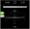 EVVO Forno elettrico da incasso - Efficienza A, 81 L di capacità, funzione pirolisi, 11 programmi, timer, display digitale, controllo tattile, porta triplo vetro, modello: H30 (nero)