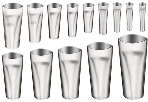 Kit complet de 14 buses faciles à utiliser avec embout d'étanchéité en acier inoxydable pour améliorer le confort lors de l'application de colles