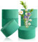Bloques redondos de espuma floral para flores frescas y artificiales, 6 bloques de espuma de flores verdes y secas de 3.15 pulgadas, kit de arreglos florales redondos para bodas, pasillos, decoración