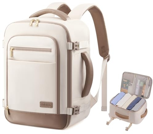 LOVEVOOK Ryanair Handgepäck 40x30x20, Handgepäck Rucksack Tasche, Reiserucksack Damen, Carry On Hand Luggage Underseat Laptop Travel Backpack Cabin Bag 20L