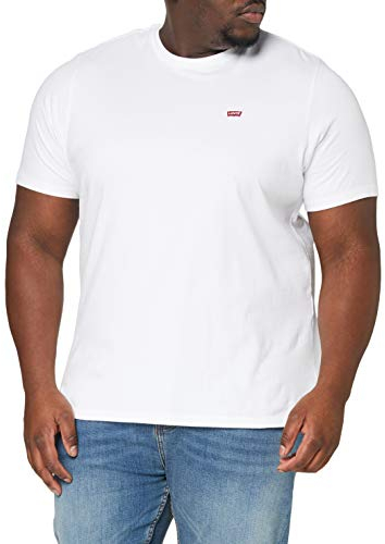 Levi's Herren Big & Tall Original Housemark Tee T-Shirt, White +, 3XL EU