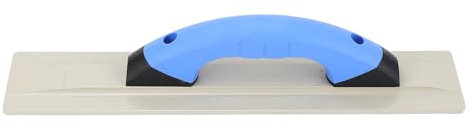 TYTOGE Cazzuola per intonaco, 405 x 80 mm, impugnatura ergonomica in gomma, cazzuola piatta per intonacatura, strumento manuale per edilizia