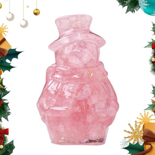 Figure del pupazzo di neve,Statua del pupazzo di neve,Decorazione natalizia del pupazzo di neve | Miniature natalizie, pupazzo di neve, figure da collezione natalizie per chimene