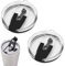 HELION 2 Pcs Classic Clear Flip Replacement Lids 20 Oz, Eco-Friendly Reusable Tumbler Replacement Lid Splash Spill Lids Non-Slip Leak Spill Proof and Straw Friendly for Tumbler Travel Cup