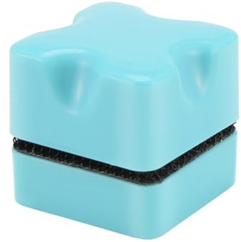 Ounfhtrttk Cepillo Magnético para Acuario, Raspador de Algas Flotantes de Vidrio, Herramienta de Limpieza de Vidrio Curva, Mini Limpiador de Vidrio para Peceras