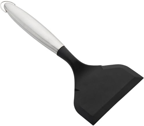 Silikonmatlagningsspatel - 32 cm non-stick värmebeständig Turner, Ergonomiskt köksverktyg | Flexibel - och bakningsutrustning, för restaurang, köksredskap D