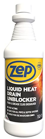 Zep Commercial Unblocker Heat Drain Liquid