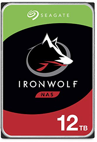 Seagate IronWolf ST12000VN0007 12 TB 3.5 Internal Hard Drive - SATA - 7200rpm - 256 MB Buffer