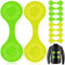 ELUBLU 10 Stück Magnetische Reflektoren, Reflektoren Kinder, Reflektierende Ansteckmagnete, Reflektor Clips Anhänger, Reflektoren Kleidung, Jacke, Kleidung, Kinderwagen, Joggen, Fahrrad