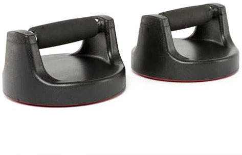 POWER-XTREME Liegestützgriffe 2er Set | Push Up Bars | drehbar | kugelgelagerte Liegestützbarren | effektive Liegestützen | gelenkschonend | Anti-Rutsch-Unterseite | Soft Handles