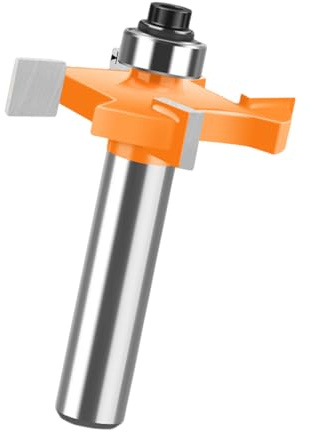 RGYBAO Set di taglierine accurate per fresa a disco in lega dura per la lavorazione del legno, con gambo da 8 mm e cuscinetto a sfera