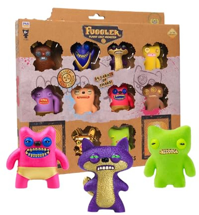 Fuggler Gold Edition Collectible Figures 12-Pack Assortment A