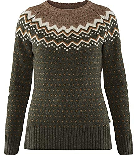 FJALLRAVEN F89941-662 Övik Knit Sweater W Deep Forest L