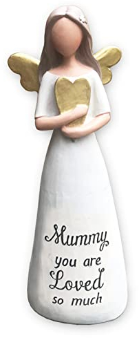 Mummy Angel Figurine Ornament Collectible Figure Gift for Mummy Birthday Christmas or Mothers Day a thoughtful, meaningful, sentimental or present