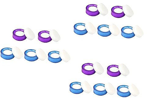 TEHAUX 3 Sätze Geld Zählende Wasserbox Rechnungswesen Buchhaltung Bankbedarf Fingerbefeuchter Zum Geldzählen Zubehör Für Bankgeld Bargeld Zählender Handbefeuchter Schwamm 5 Stück * 3