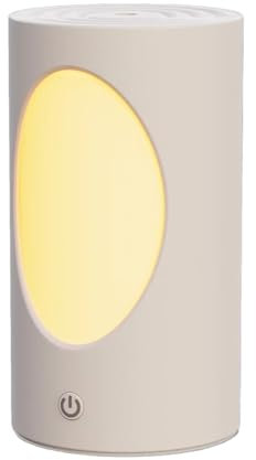 Kdouehg Difusor de Aroma Portátil Recargable de 600 Ml con Luces LED de Colores - Humidificador Inalámbrico para el Hogar y Viajes