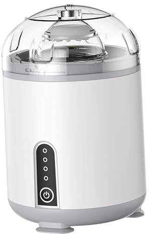 Generic Secoueur à œufs électrique, Dispositif de Mélange Efficace pour la Cuisine, Mélangeur D'œufs Portable Multifonctionnel, Matériau ABS (WHITE)
