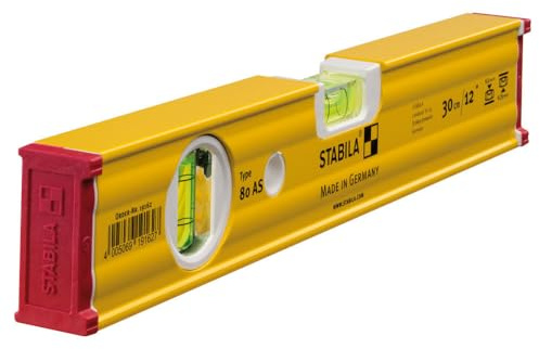 STABILA Type 80 AS Level, 12 in, Cat. No. 29012