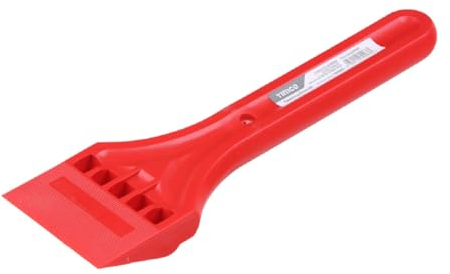 TIMCO 744665 - Pala de acristalamiento, Color Rojo, 260 mm