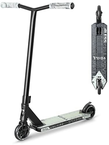 VOKUL K1 Pro Stunt Scooter - Intermediate & Beginner Freestyle Scooter for Kids 8+ & Adults - Quality Kick Scooter for Boys & Girls (Grey)