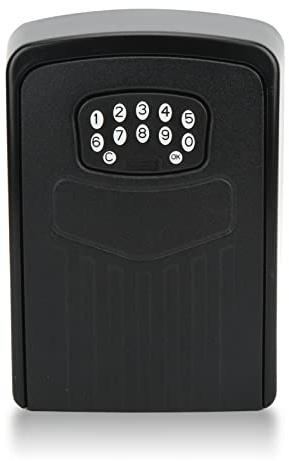 Smart Lock Box | Archiviazione chiavi Bluetooth ad alta sicurezza con password dinamica | Impermeabile IPx5 | Controllo remoto tramite APP | Materiali in lega di zinco e ABS