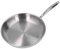 Ausla Bratpfanne aus Edelstahl, Verdickter Edelstahl 304, Unbeschichtet, 3-lagige Edelstahlpfanne Zum Omelettkochen, Set aus Töpfen und Pfannen (30cm)