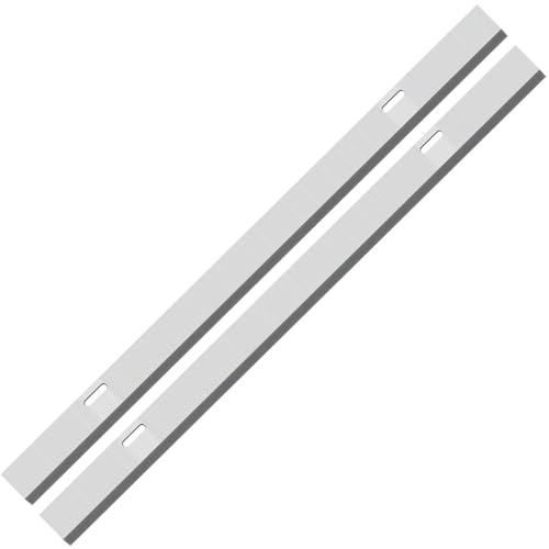 Cuchillas for cepilladora, 2 piezas de cuchillas for cepilladora de carpintería DW733 tipo 2, cuchillas con tratamiento térmico de 320 x 19 x 3 mm.