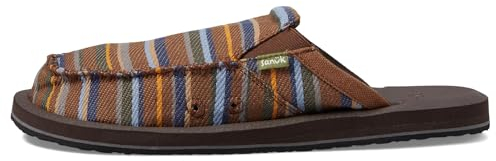 Sanuk You Got My Back ST Blanket Pantoletten, Braun Multi, 43 EU