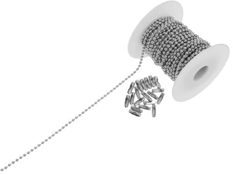 Ciieeo Cadenas De Acero Inoxidable Para Joyería Rollo De 5 m Decoración De Macetas Adornos Para Puertas