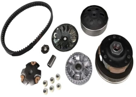 Gruppo frizione ruota motrice puleggia cinghia moto compatibile con 100 SPACY 100 SCR100 SCR 100 GCC 100cc WH100 WH100T dal 2003 al 2007