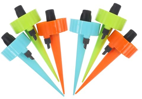 TOYANDONA 6piezas Dispositivo De Riego Automático Control De Válvula Flujo De Agua Para Macetas De Interior y Exterior Incluye Unidades De Globos De Riego Para Plantas