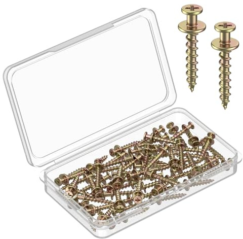 Uniclife 40 Pcs Ganci per Quadri per Cartongesso, Ferramenta per Appendere Quadri con Chiodi a Doppia Testa, Kit per Appendere Quadri per Ganci a Dente di Sega, Anello a D, Filo e Foro a Scatola