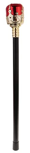 Vintage Maraca Scepter Wand för halloween kostym cosplay rekvisita