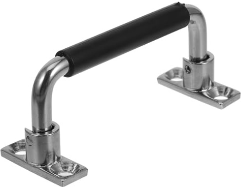 NUOBESTY Poignée de Traction Pliable en Acier Inoxydable Forme en U pour Flight Case et Boîte à Outils, Design Robuste et Facile à Utiliser