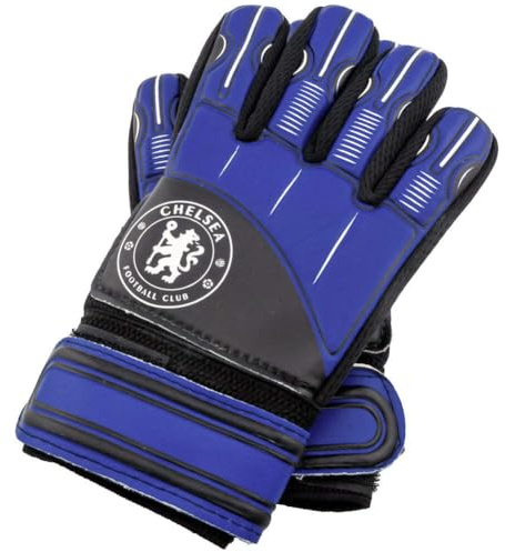 Hy-Pro Chelsea FC Goalkeeper Gloves - Junior, Delta Design, Goalie