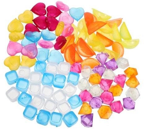 PRETYZOOM 96piezas Cubos De Hielo Falsos Reutilizables Para Fotos Sin Diluir Diseño Decorativo Accesorio Para Vinos