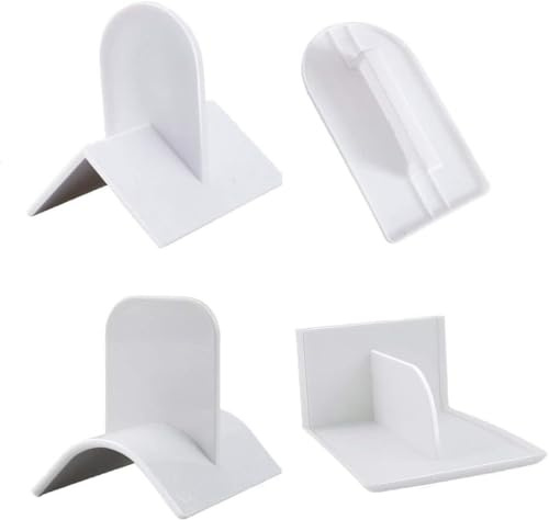 mophrati 6 piezas de decoración de pasteles pulida con alisador fondant plástico, sin costuras, perfecto para pulir y alisar fondant.