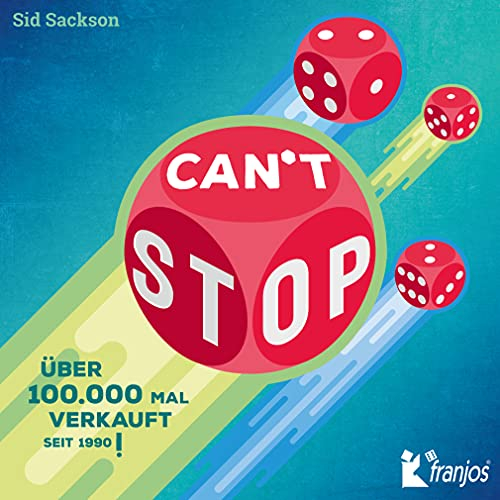 Franjos Würfelspiel Can´t Stop, handliche Ausgabe des modernen Würfelspiel-Klassikers