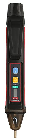 UNI-T UT12M-EU Serie UT12 AC Rilevatore di tensione con rilevamento di solenoide magnetico, doppia gamma, 24-1000 VAC, 50/60 Hz