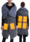 KLZUOPT Electric Heated Blanket Electric Heated Vest Jacket for Men and Women, USB Rechargeable Heated Vest, Portable Adjustable Temperature Heating Vest 3-speed Temperature Adjustment