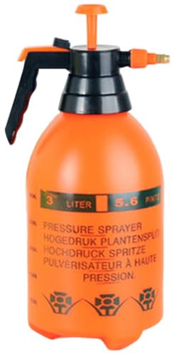 Generic Pulvérisateur à pression portable de 3 L avec buse réglable - Pulvérisateur à pompe de jardin - Pulvérisateur d'eau pour pelouse et jardin - Spray d'arrosage - Désherbant - Eau chimique