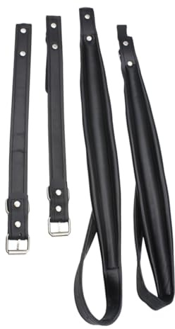 Parliky Concertina Accordion Shoulder Strap Pu Accordion Belt Breathable Comfortable