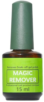 Solvente per smalto gel - Diluente per smalto Geel da 15 ml | Strumento per rimuovere le unghie ad azione rapida per donne e ragazze, strumenti per manicure, professionisti del salone, decoratori, cur