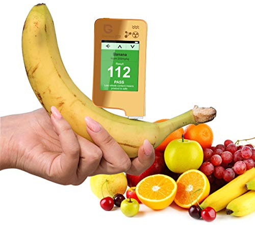 Probador de nitrato de pescado Greentest ECO 5 +, contador Geiger con detector de radiación, medidor de agua TDS PPM, probador para vegetales, frutas, carne, pescado