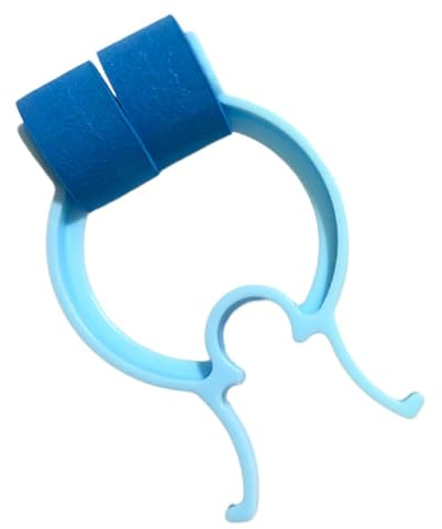 Pinceaux pour saignements de nez, pince-nez pour nager, pince-nez et pince-nez en bleu | Pince-nez pour natation, clip de nez imperméable pour saignements de nez pour enfants et adultes