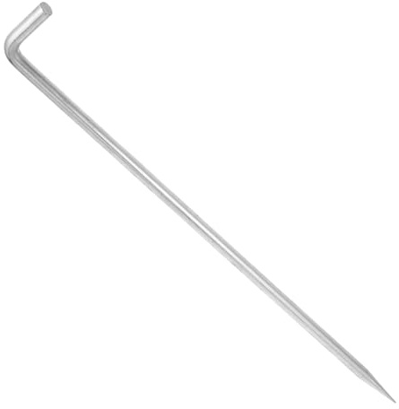 WHAMVOX Varilla de Conexión Tierra Galvanizada Tipo para Sistemas de Puesta Tierra Alta Conductividad Instalación Fácil Compatible con Cercas y Antenas Uso Doméstico Industrial